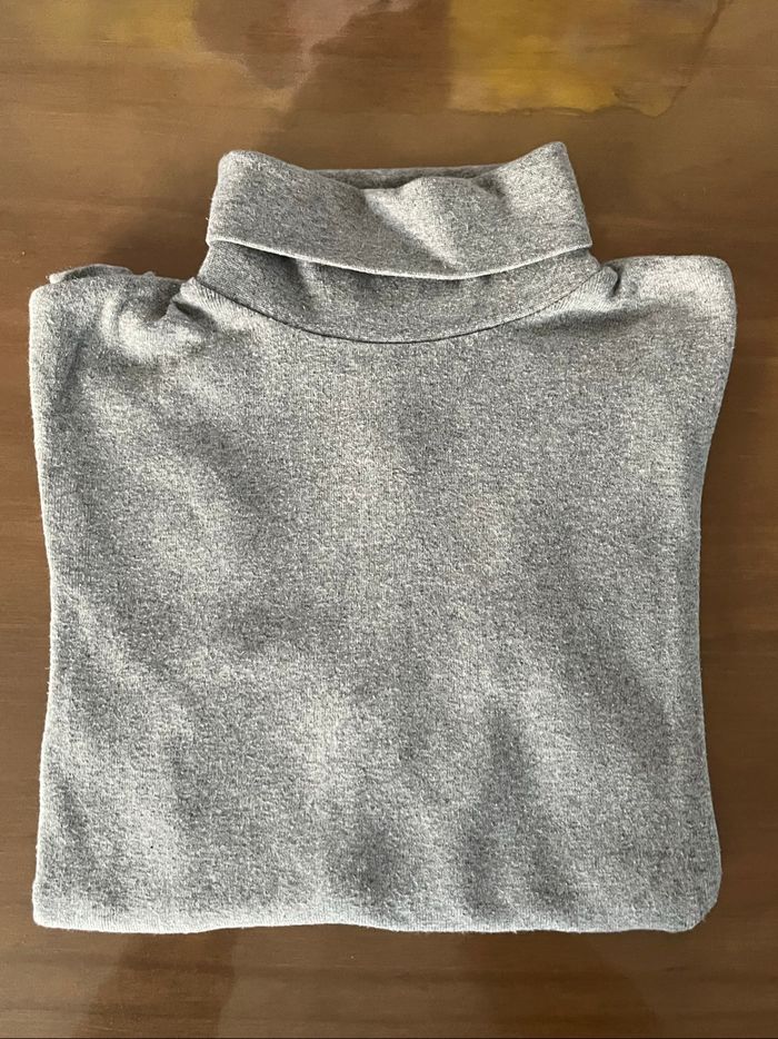 Sous-pull gris Cyrillus 10 ans