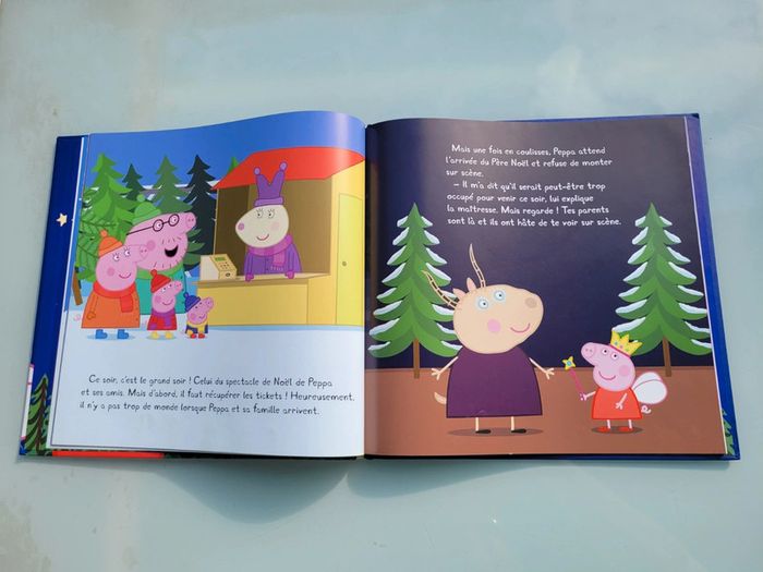 Livre grand format Peppa rencontre le Père-Noël 🎅 - photo numéro 7