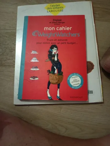 Mon cahier weight watcher