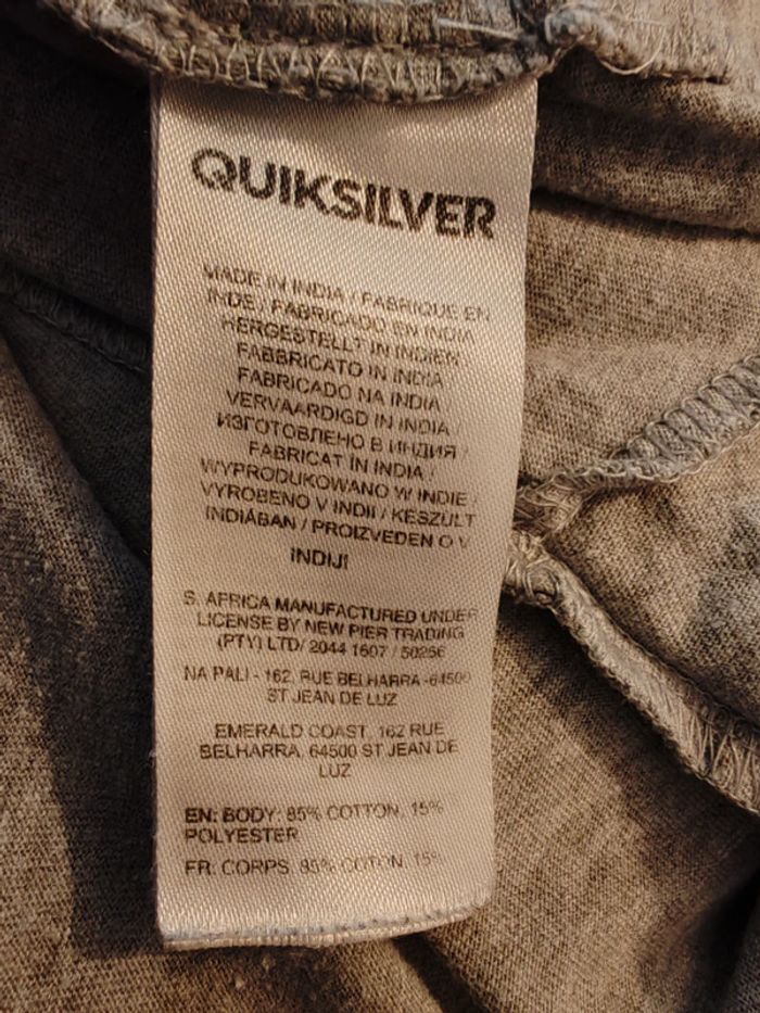 T-shirt Quiksilver 14 ans - photo numéro 7