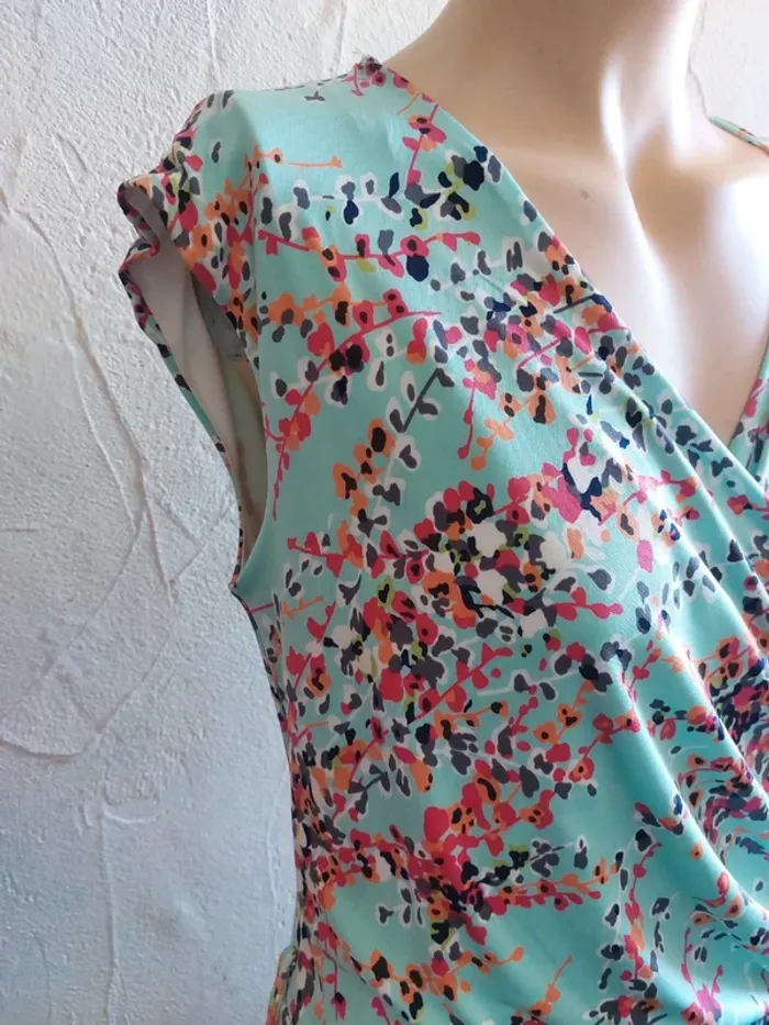 🌸 Robe Christine Laure – Imprimé pétillant et coupe flatteuse 🌸 - photo numéro 3