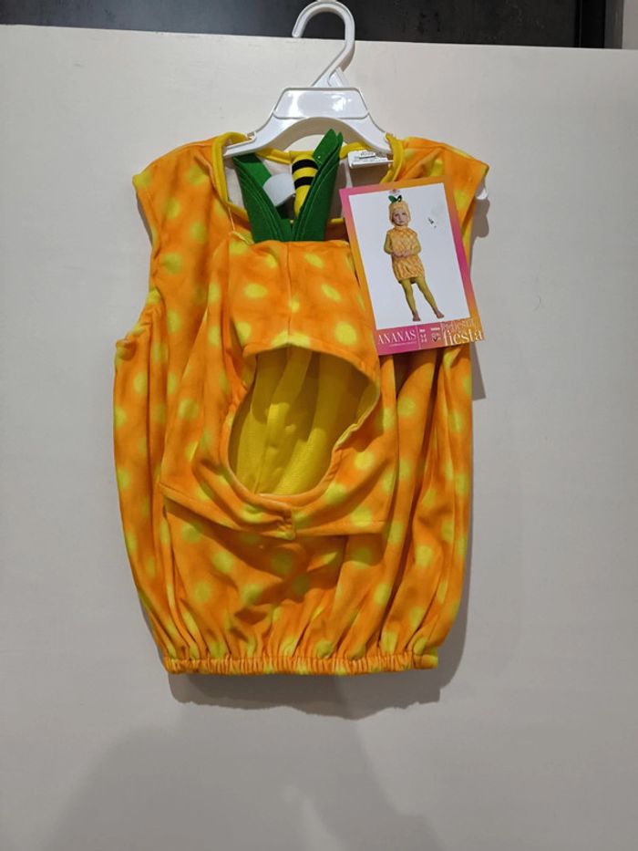 Déguisement ananas taille 2-3ans neuf