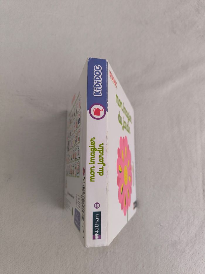 Livre Kididoc Mon imagier du jardin Nathan - photo numéro 8