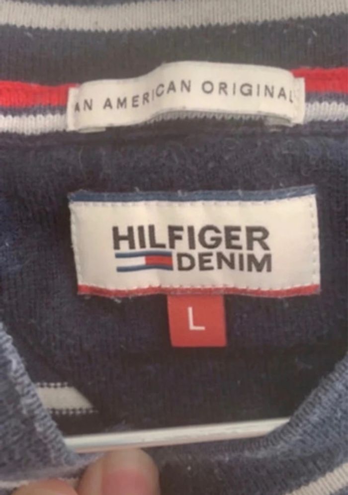 Robe Tommy Hilfiger - Style Marinière - Taille L - 30€ - photo numéro 3