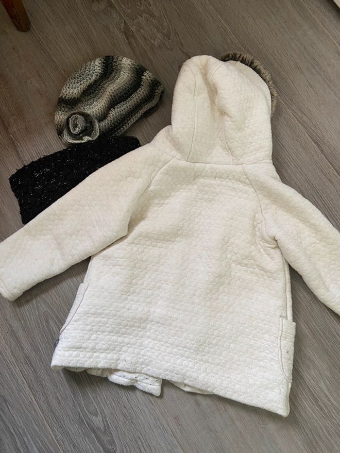 Manteau mi-saison fille 24 mois - photo numéro 3