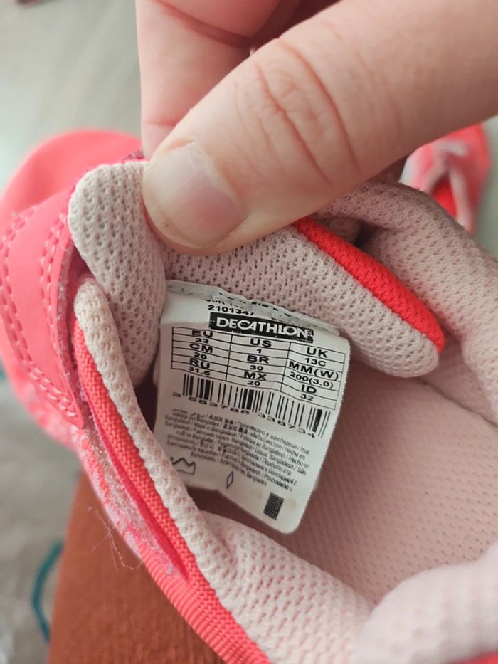 Chaussures enfant à scratch légères - soft 140 - photo numéro 5
