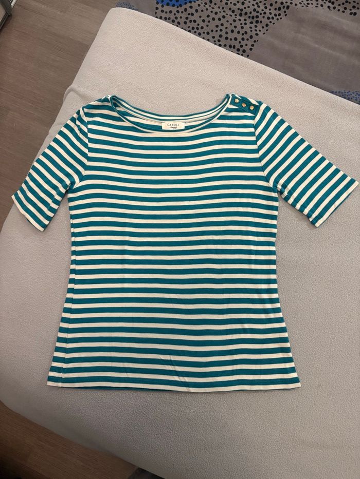 Lot de 3 tee shirts Lacoste/Caroll/Nike - photo numéro 3