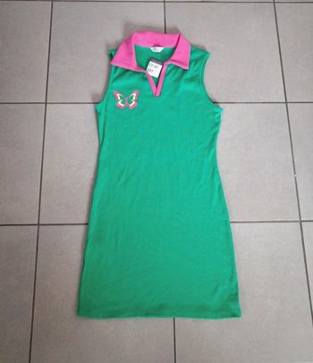 🌺 NEUF robe flashy polo primark