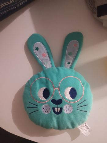 Peluche mon petit lapin tourbillon neuve