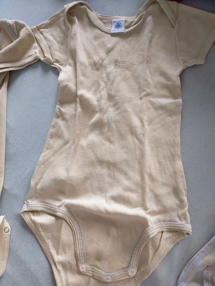 Lot 3 bodies petit bateau 36 mois - photo numéro 3