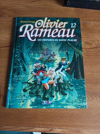 BD olivier rameau les disparus du bayou playah