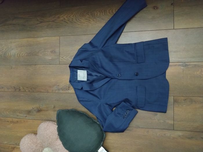 Blazer garçon Zara bleu – T8 ans