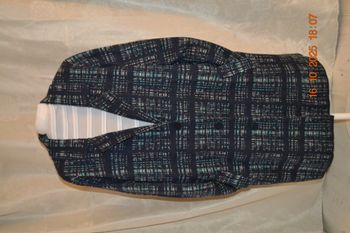 Manteau bleu marine, taille XL