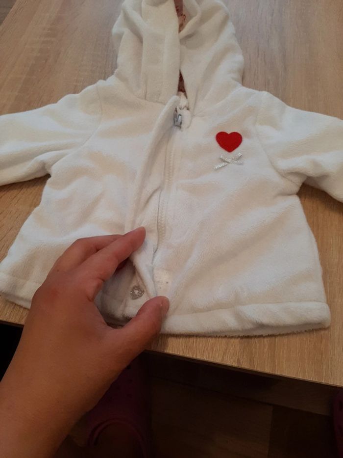 Gilet en polaire 1 mois - 54 cm orchestra - photo numéro 3