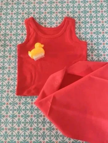 Elémentaire Débardeur + bandana 6 / 12 mois