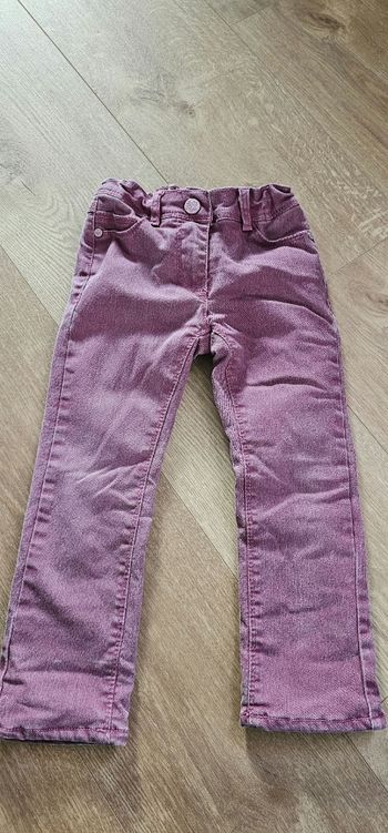 Pantalon doublé polaire 3 ans fille
