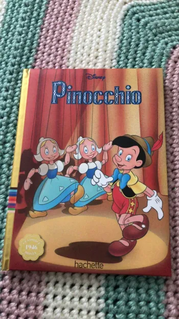 Livre Pinocchio Disney