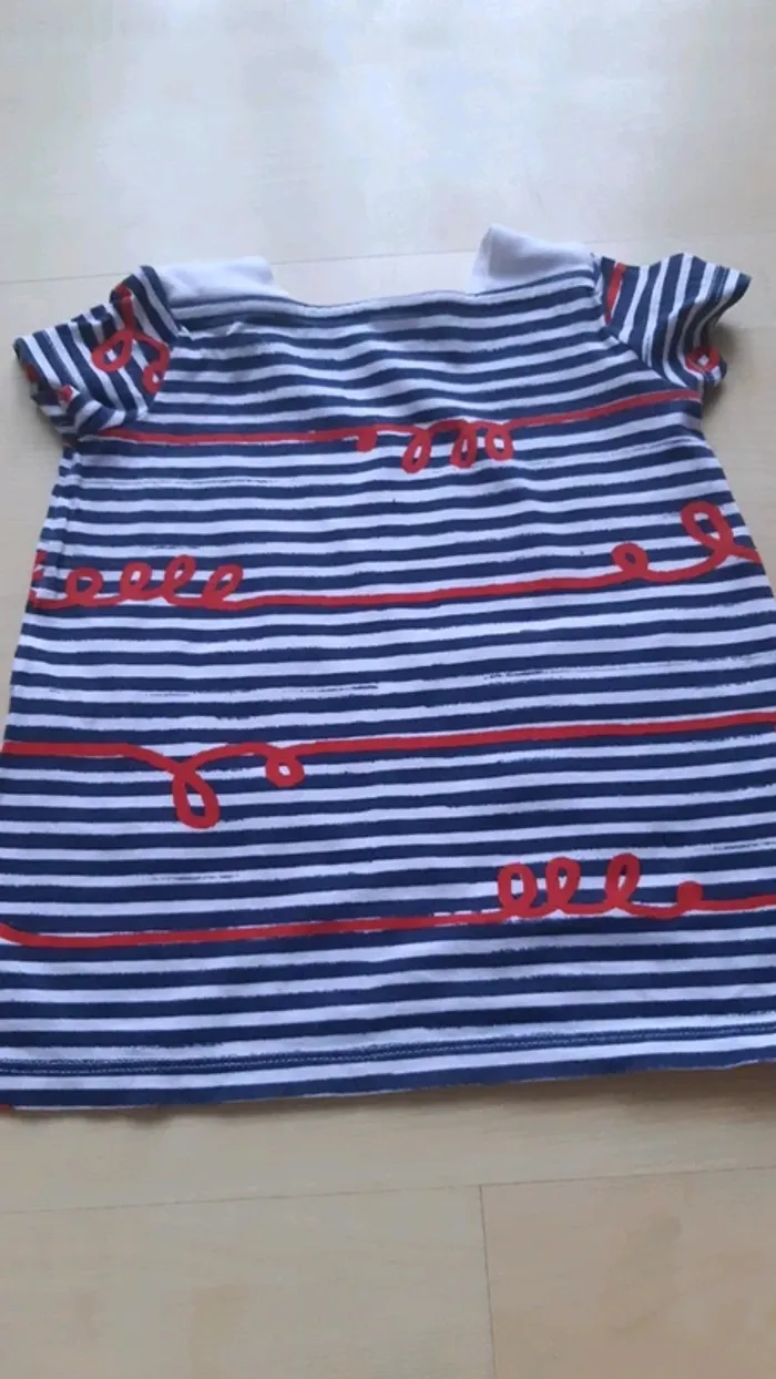Robe rayée
