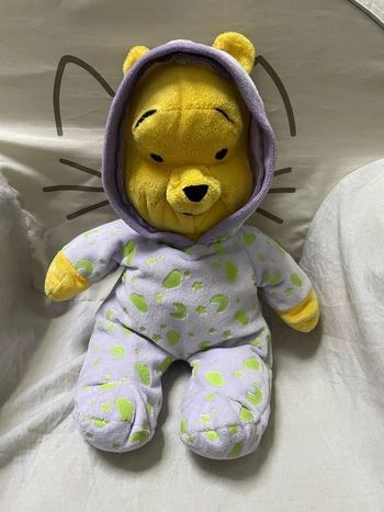 Peluche Winnie qui brille