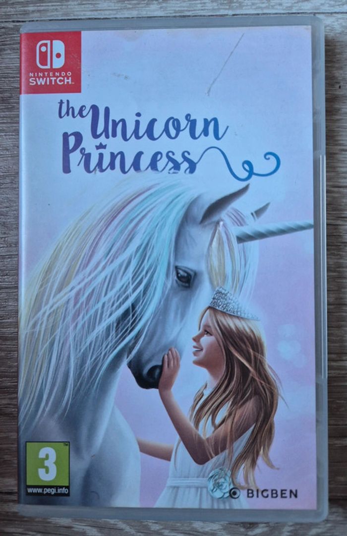 The Unicorn Princess. Nintendo Switch compatible Switch Lite et Oled.