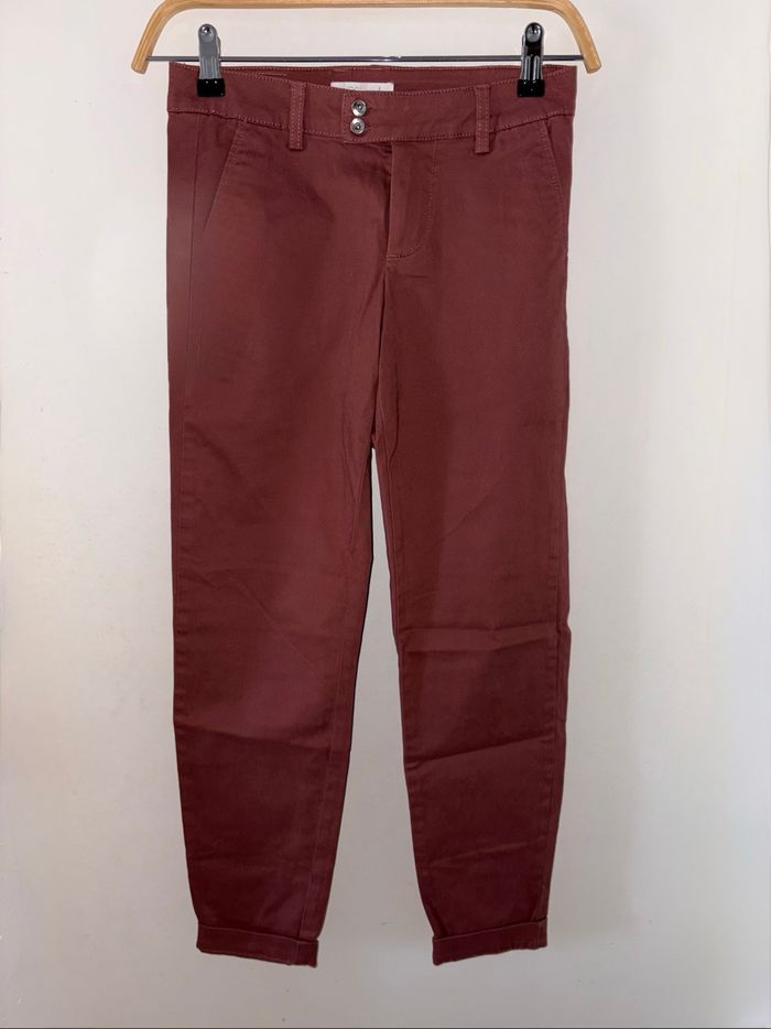 Pantalon bordeaux les petites Bombes LPB taille XS en très bon état. - photo numéro 4