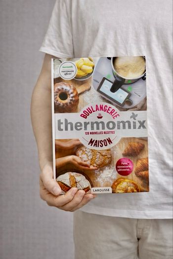 Livre cuisine Boulangerie Maison Thermomix Larousse 120 recettes pains viennoiseries pâtisserie
