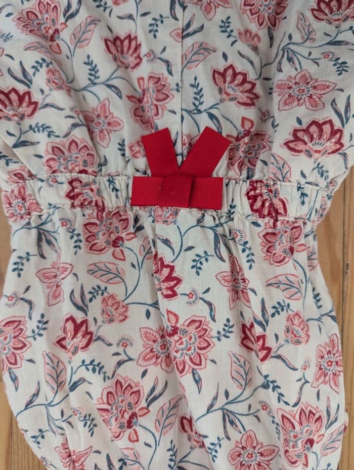 Combi short fleurs, 4 ans Sergent Major - photo numéro 2