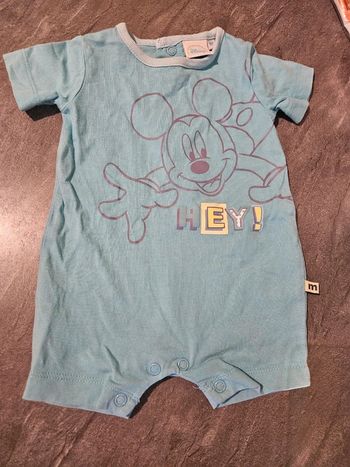 Combishort été mickey 1mois