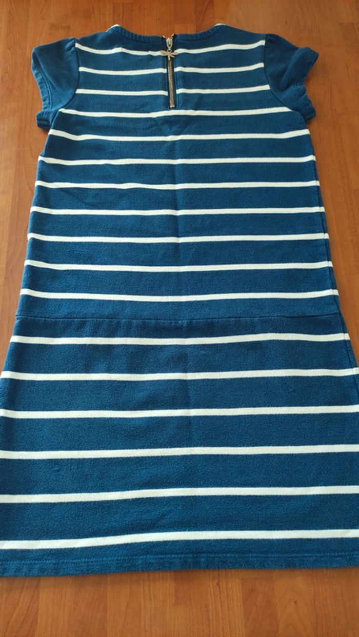 Robe courte à rayures taille 10 ans Verbaudet - photo numéro 7