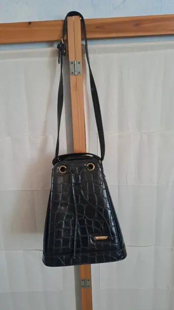 Sac seau / Sac Bourse / Sac Bourse effet crocro / Caro Sac / Sac Croco