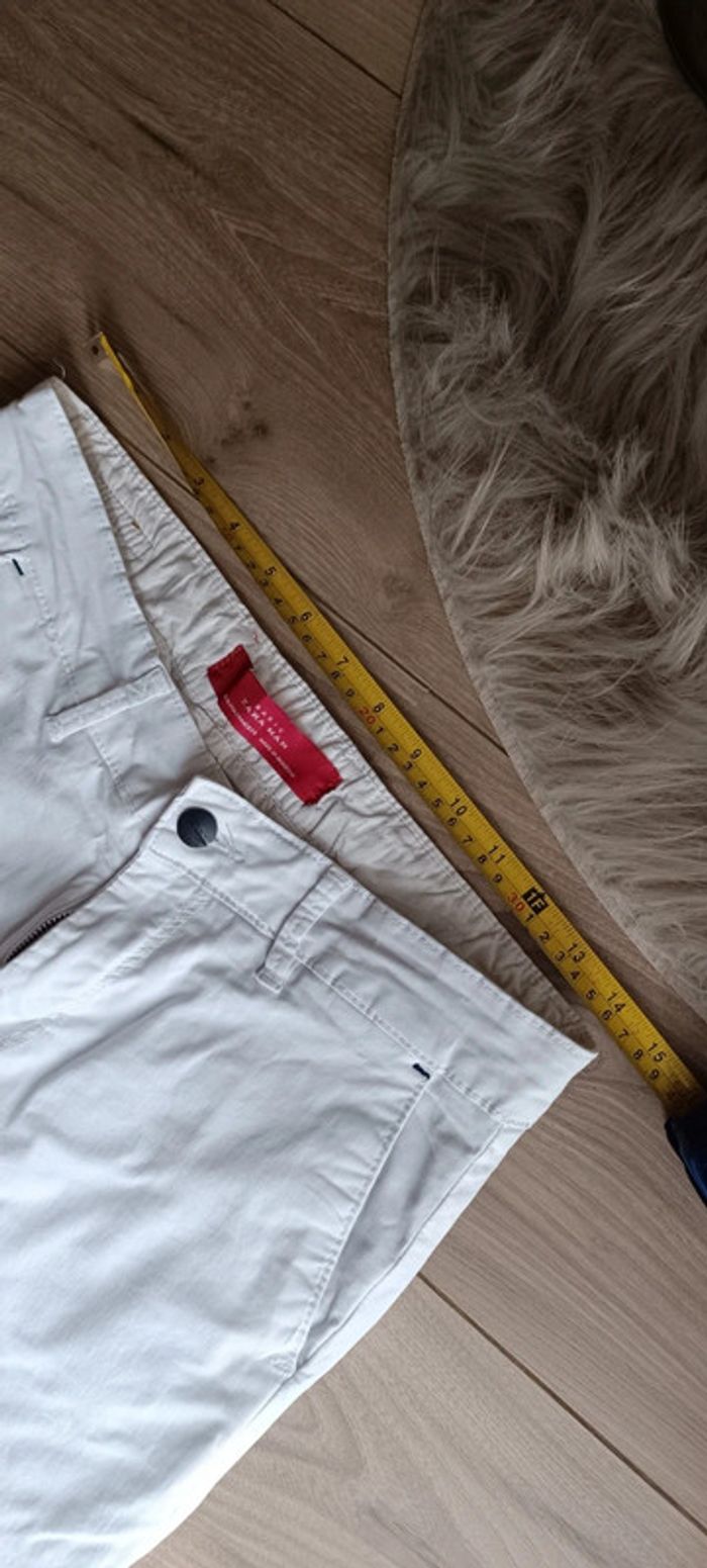 Pantalon blanc Zara S - photo numéro 8