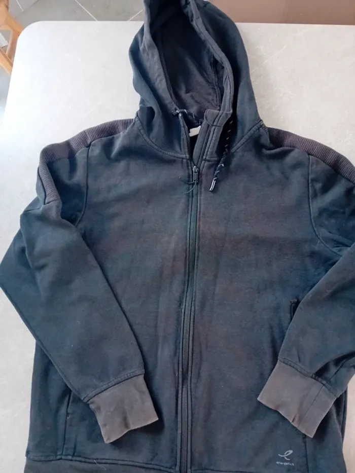 Veste zippé  Noir Taille L/40 énergétics - photo numéro 2