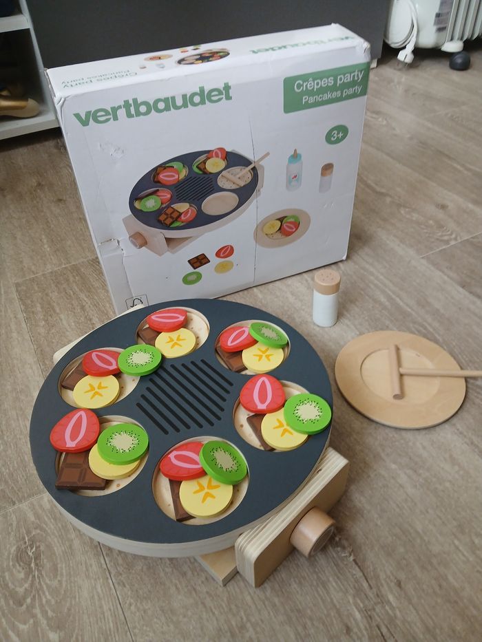 Jouet crépière vertbaudet en bois - photo numéro 4