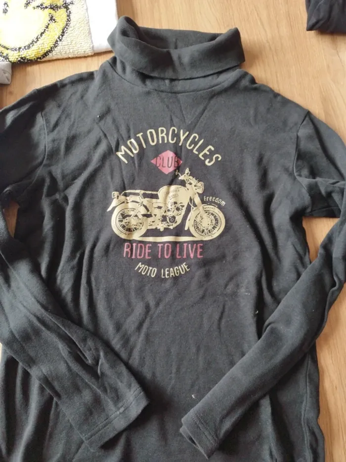 Lot tee shirt manches longues - photo numéro 8