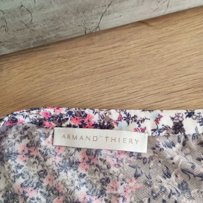 Blouse fluide longue florale femme 46 - photo numéro 5