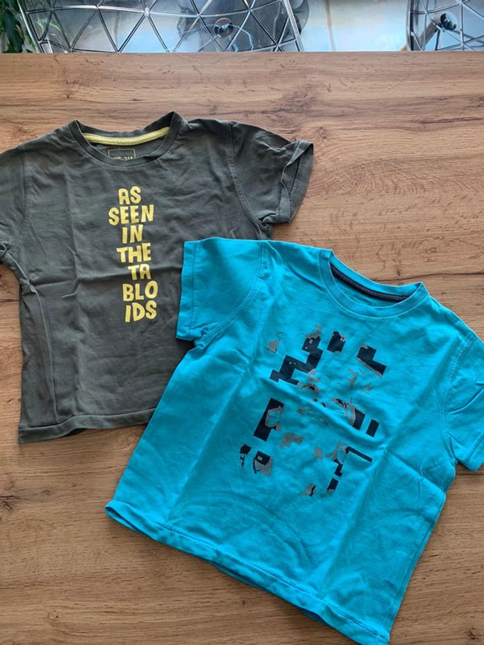 Lot 2 t-shirt manches courtes garçon Z taille 3 ans