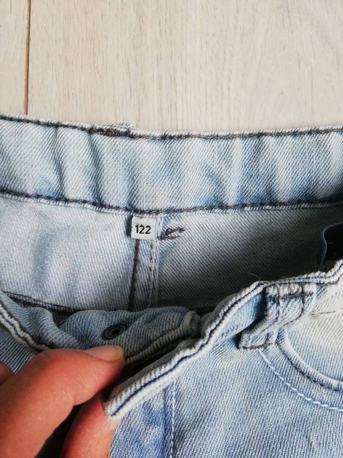 7 ans garçon jean bleu clair - photo numéro 2