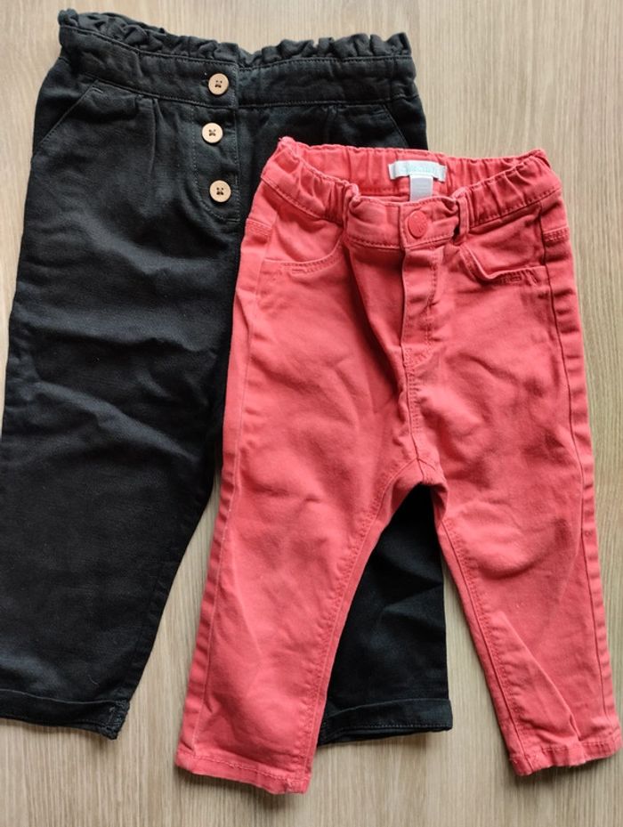 Lot deux pantalons