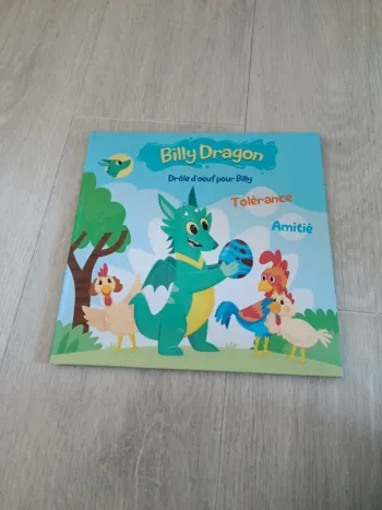 Livre enfant "Billy Dragon"