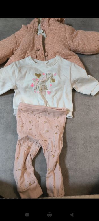 Ensemble avec blouson