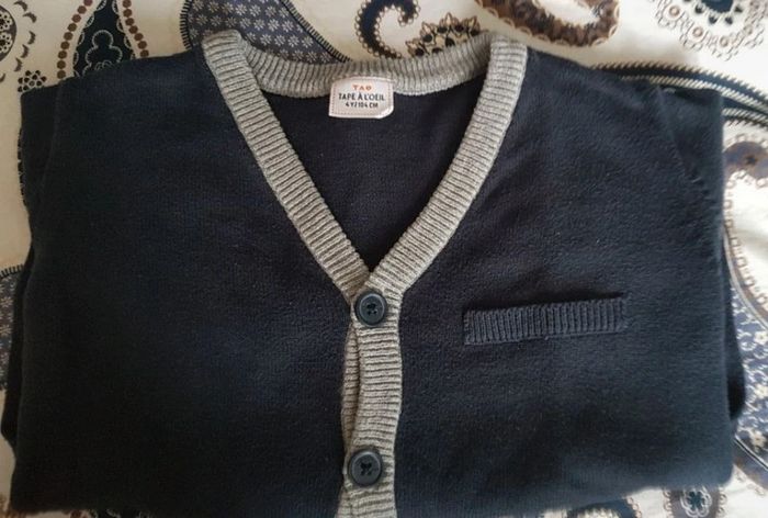 Gilet bleu marine - photo numéro 3