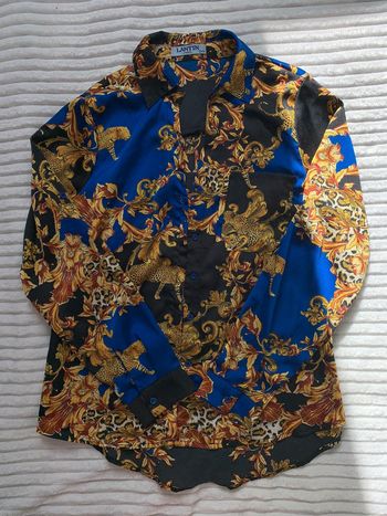 Chemise à motifs