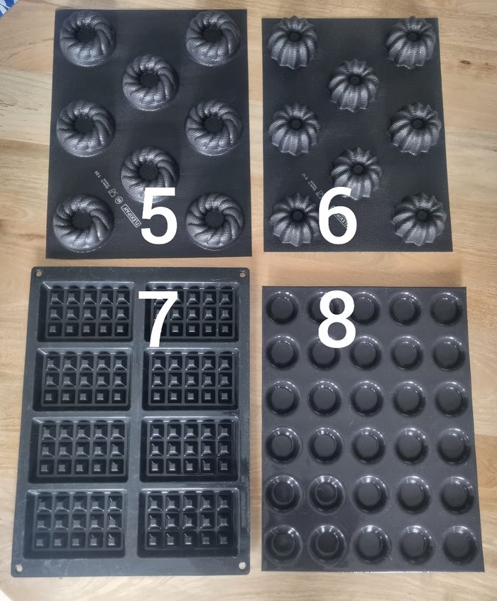 Moules 3 et 7 pour Morgane