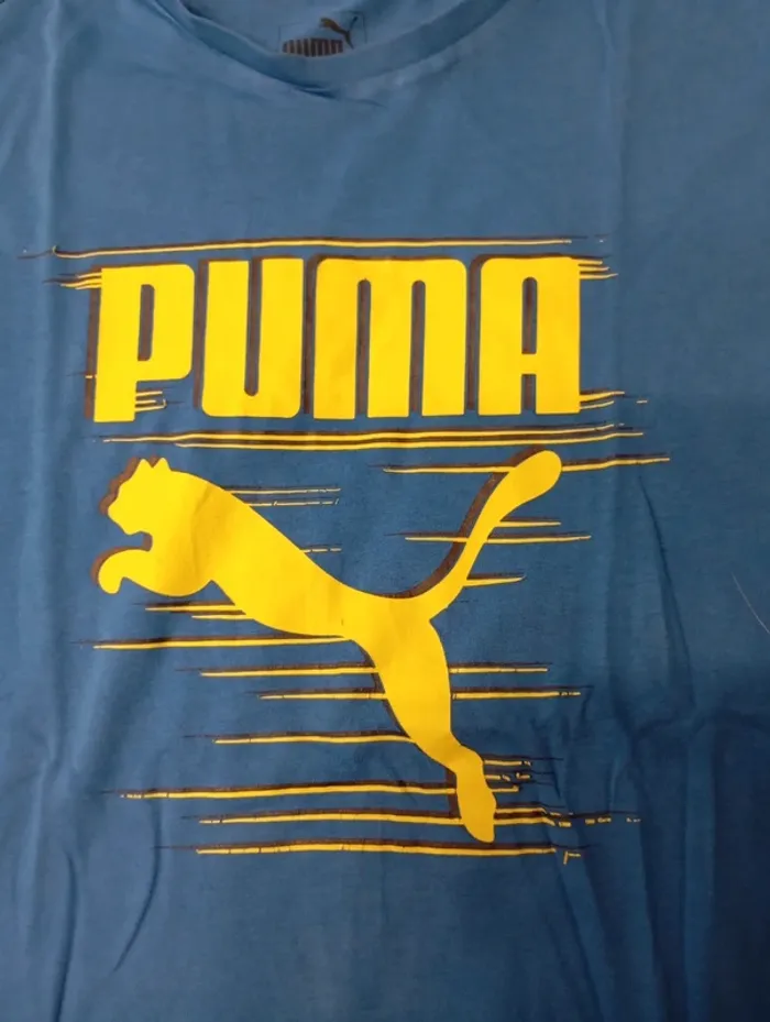 Tee shirt garçon puma taille 14 ans (329) - photo numéro 2