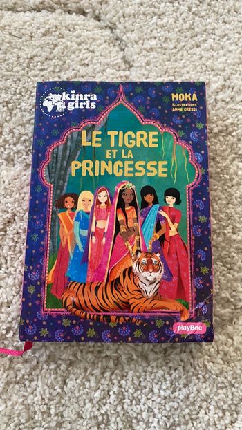 Livre kinra girls le tigre et la princesse