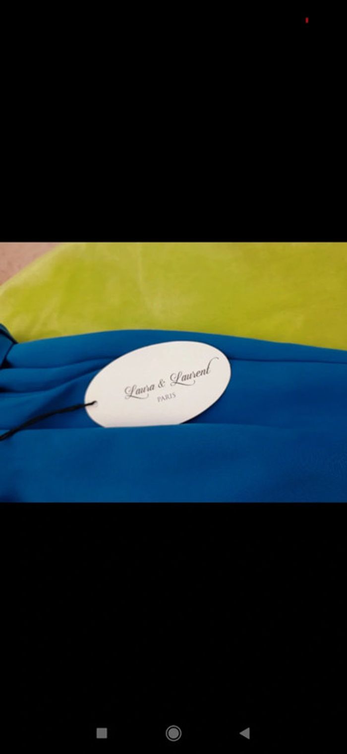 Pantalon bleu royal taille unique - photo numéro 4