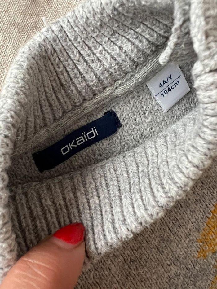 Pull chaud pour la montagne - 4 ans - photo numéro 3