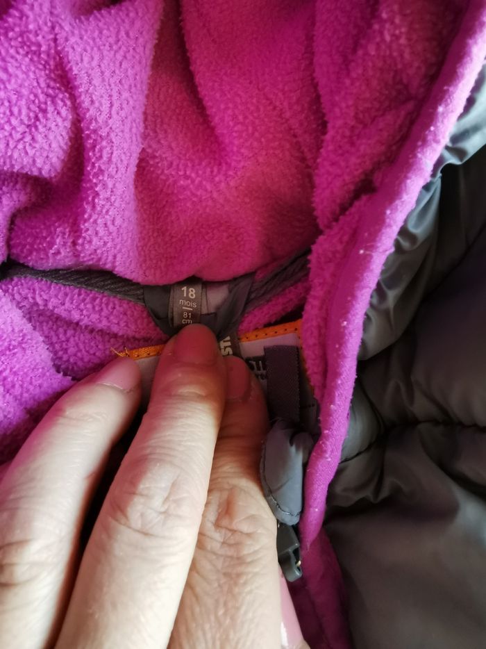 Doudoune fille 18 mois - photo numéro 2