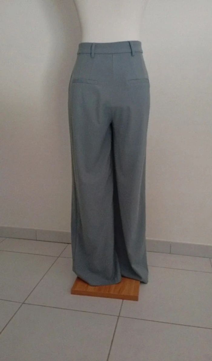 Cache Cache - Pantalon Bleu clair taille 36 | pantalon habillé jambes "larges" - photo numéro 3