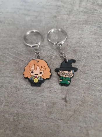 2 porte clé thème harry potter
